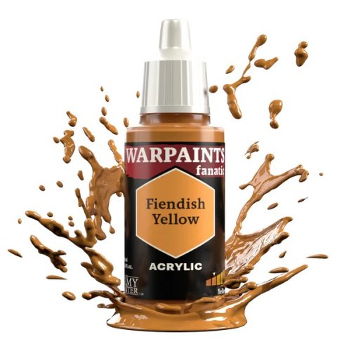 The army painter Warpaints Fanatic: Fiendish Yellow