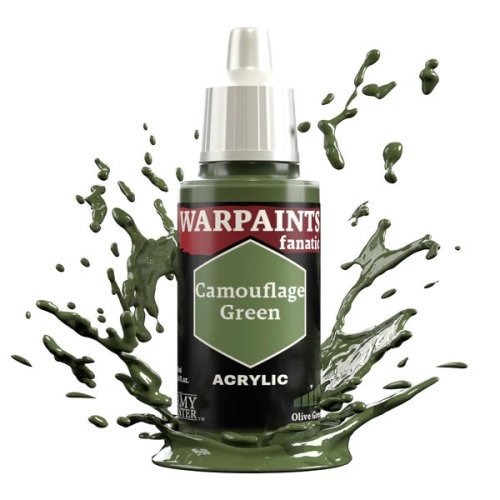 The army painter Warpaints Fanatic: Camouflage Green