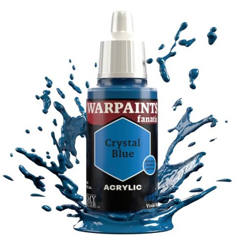 The army painter Warpaints Fanatic: Crystal Blue