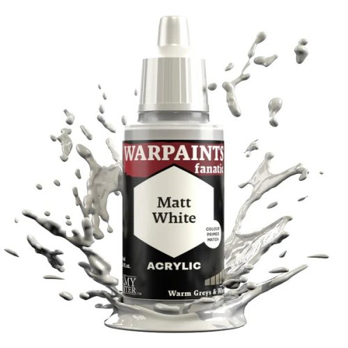 The army painter Warpaints Fanatic: Matt White
