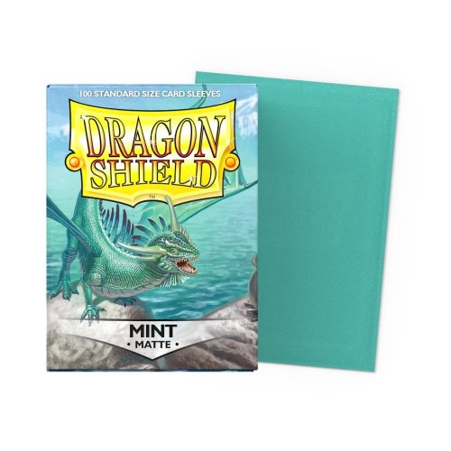 Dragon shield Standard Sleeves - Matte Mint (100 Pcs)