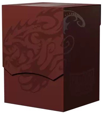 Dragon shield Deck Shell Deck Box - Blood Red