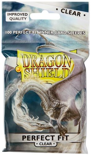 Dragon shield Standard Perfect Fit Sleeves &ndash; Clear/Clear (100 Pcs)