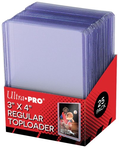 Ultra pro UP - Toploader - 3" x 4" Clear Regular (25 vnt)
