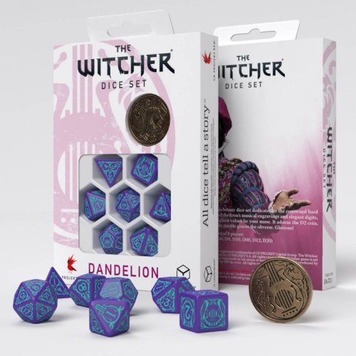 Cd projekt red The Witcher Dice Set Dandelion - Half a Century of Poetry