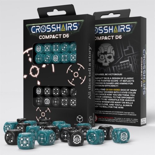 Q-workshop Crosshairs Compact D6: Stormy&Black