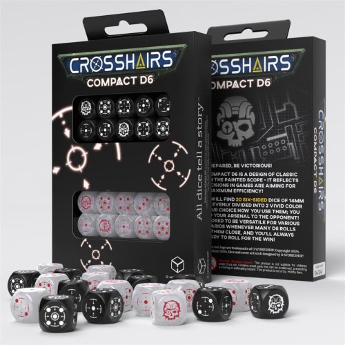 Q-workshop Crosshairs Compact D6: Black&amp;Pearl