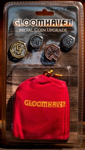 Cephalofair games Gloomhaven Metal Coin Upgrade