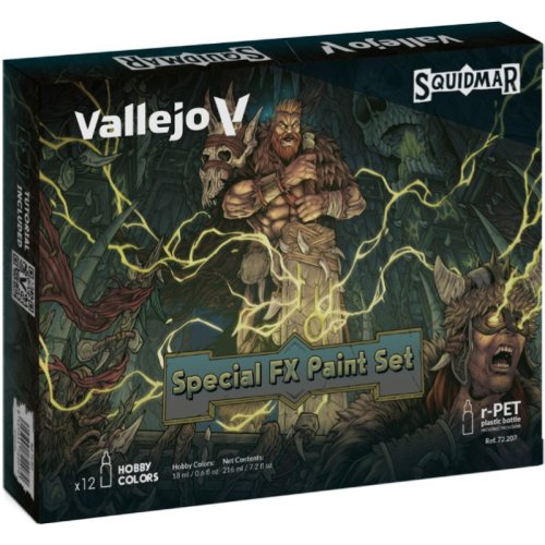 Acrylicos vallejo Vallejo - Game Color / 12 colors  - Special FX Paint Set by Squidmar Miniatures 18 ml