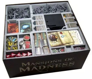 Folded space Mansions of Madness 2nd Ed Insert (Storage Box)