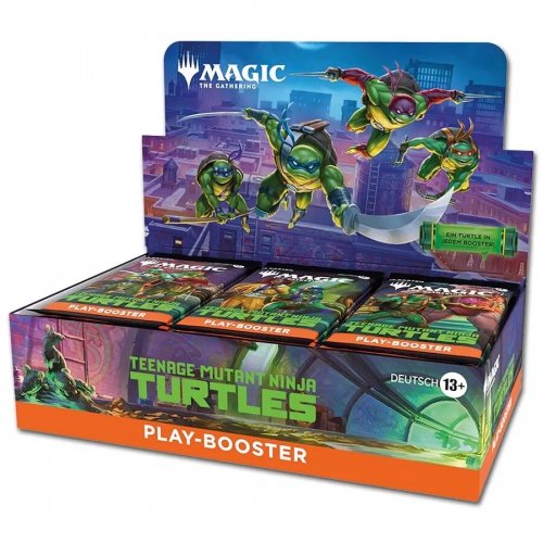 Magic the gathering - TCG Teenage Mutant Ninja Turtles Play Booster Box 30 Pcs (German)