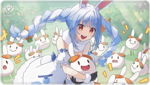 Ultra pro UP - hololive OFFICIAL CARD GAME - Usada Pekora Stitched Playmat