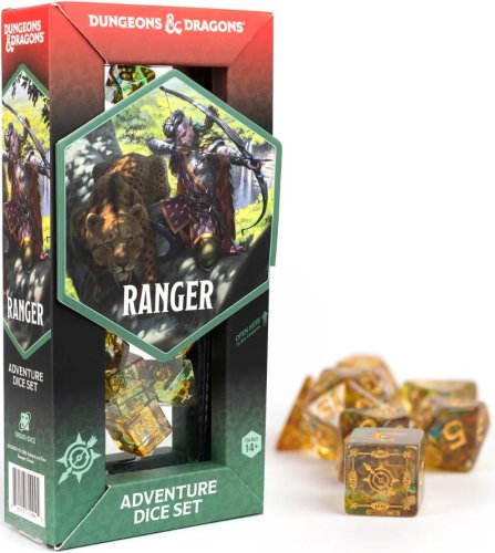 Sirius dice Dungeons & Dragons Adventure Dice - Ranger Multi-Colored