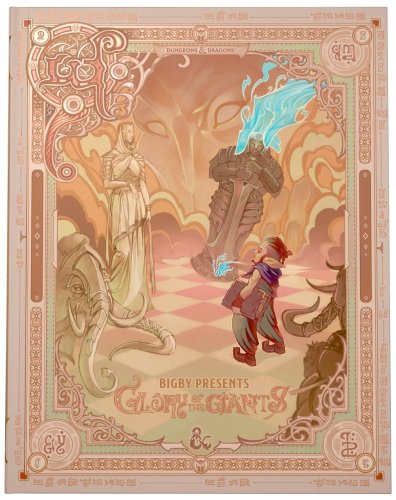 Wizards of the coast dnd Dungeons &amp; Dragons Bigby Presents: Glory of the Giants Alternate Cover Book
