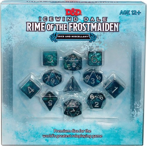 Wizards of the coast dnd Dungeons & Dragons Icewind Dale: Rime of the Frostmaiden Dice Set