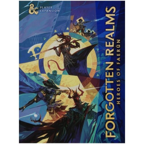 Wizards of the coast dnd Dungeons &amp; Dragons Forgotten Realms: Heroes of Faerun Alternative Cover Book