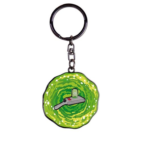 Abystyle Rick &amp; Morty (Portal Gun) Keychain