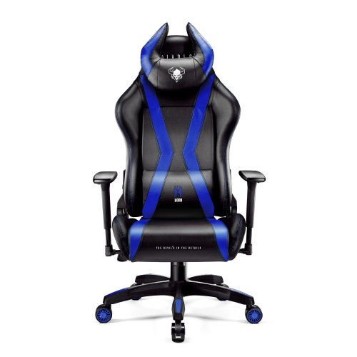Diablo chairs Diablo X-Horn 2.0 Normal Size black - blue ergonomic chair