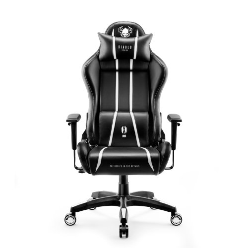 Diablo chairs Diablo X-One 2.0 Normal Size black - white ergonomic chair