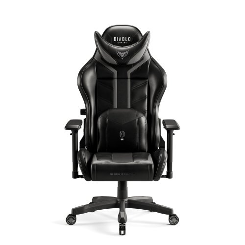 Diablo chairs Diablo X-Ray 2.0 Black - Grey King Size Gaming Chair