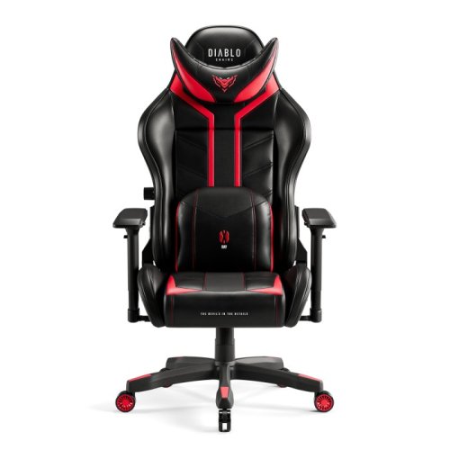 Diablo chairs Diablo X-Ray 2.0 Black - Red King Size Gaming Chair