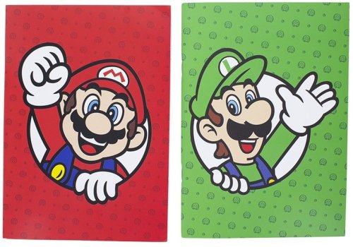 Pyramid international Super Mario Set of 2 Notebooks
