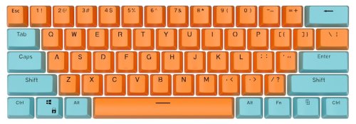 Royal kludge OEM PBT Keycaps - (104 pcs., Qingcheng, PBT, UK layout)