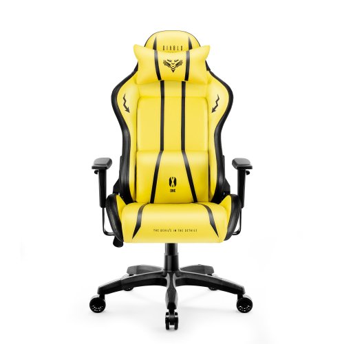 Diablo chairs Diablo X-One 2.0 Normal Size Electric Ergonomic Chair - Yellow
