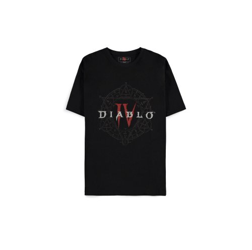 Difuzed Diablo IV - Pentagram Logo T-Shirt | L Size