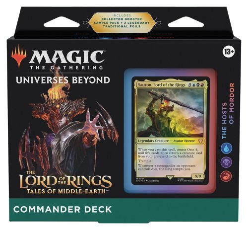 Wizards of the coast mtg Magic: The Gathering - Lord of the Rings: Tales of Middle-earth Commander Deck - The Hosts of Mordor