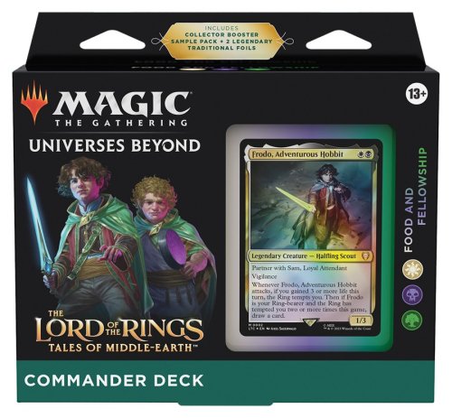 Wizards of the coast mtg Magic: The Gathering - Lord of the Rings: Tales of Middle-earth Commander Deck - Food &amp; Fellowship