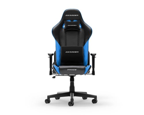 Dxracer Prince Series L Black &amp; Blue PVC Leather ergonomic chair (F24-LTC-NB)