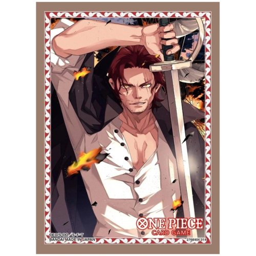 Bandai tcg One Piece Card Game - Official Sleeves 10 - Shanks