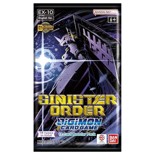 Bandai tcg Digimon Card Game - Sinister Order EX10 Extra Booster