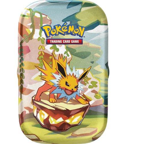 The pok&eacute;mon company international Pokemon TCG - Scarlet &amp; Violet - Prismatic Evolutions Mini Tin Jolteon