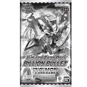 Bandai tcg Digimon Card Game - Limited Card Pack Billion Bullet LM-06
