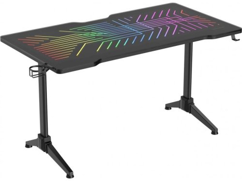 Deltaco GAMING DT420 RGB gaming table 140x75x76cm