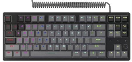 Lorgar Azar 514 TKL Mechanical Wired Keyboard | US | Black