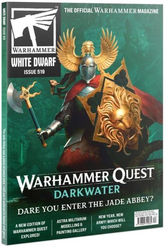 Games workshop Warhammer - WHITE DWARF 519 Magazine