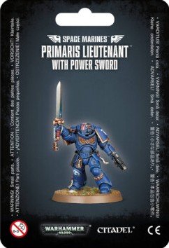 Games workshop Warhammer 40,000 - Space Marines: Primaris Lieutenant with Power Sword
