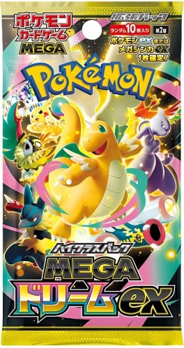 The pok&eacute;mon company international Pokemon TCG - Mega Evoliution - Mega Dream Booster| JP