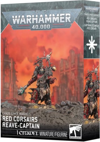 Games workshop Warhammer 40,000 - Chaos Space Marines: Red Corsairs Reave-Captain