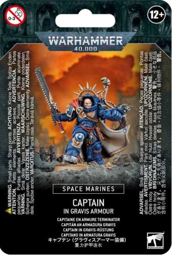 Games workshop Warhammer 40,000 - Space Marines: Captain in Gravis Armour