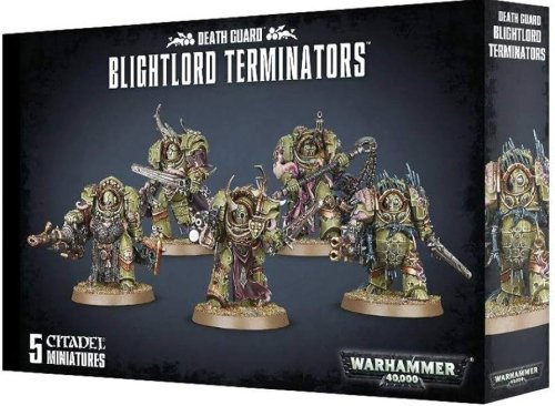 Games workshop Warhammer 40,000 - Death Guard: Blightlord Terminators