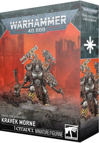 Games workshop Warhammer 40,000 - Chaos Space Marines: Kravek Morne