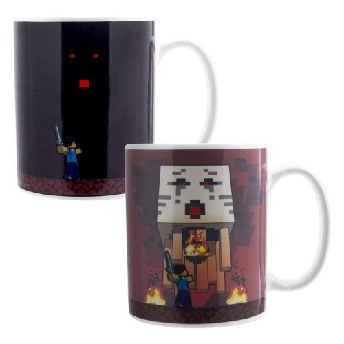 Paladone MINECRAFT Mug - Nether | Heat Change 300 ml