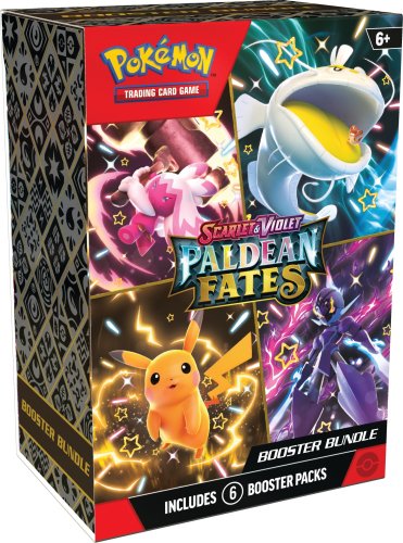 The pok&eacute;mon company international Pok&eacute;mon TCG - Scarlet &amp; Violet 4.5 Paldean Fates Booster Bundle