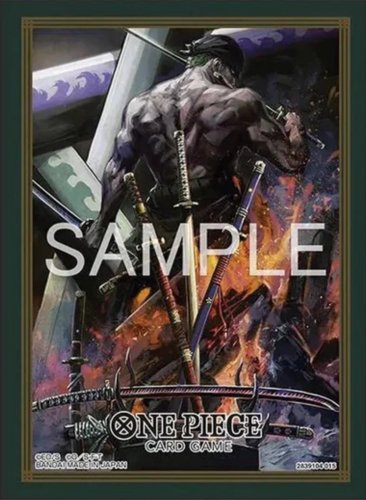 Bandai tcg One Piece Card Game - Official Sleeves 14 - Roronoa Zoro