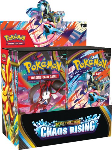 The pokémon company international Pokemon TCG: Mega Evolution - Chaos Rising Booster Display (36 packs)