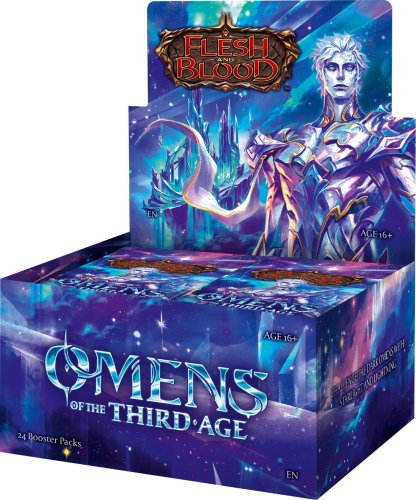 Legend story studios Flesh & Blood TCG - Omens of the Third Age Booster Display (24 Packs)